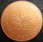 monedas de Europa - Alemania -  1982 (Anverso)