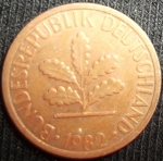 monedas de Europa - Alemania -  1982 (Anverso)