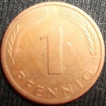 monedas de Europa - Alemania -  1982 (Reverso)