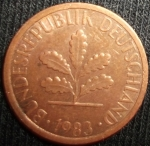 monedas de Europa - Alemania -  1983 (Anverso)