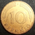 monedas de Europa - Alemania -  1984 (Reverso)