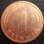 monedas de Europa - Alemania -  1985 (Reverso)