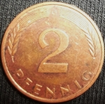 monedas de Europa - Alemania -  1988 (Reverso)