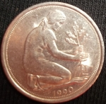 monedas de Europa - Alemania -  1990 (Anverso)