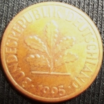 monedas de Europa - Alemania -  1995 (Anverso)