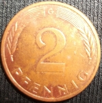 monedas de Europa - Alemania -  1996 (Reverso)