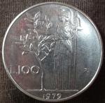 monedas de Europa - Italia -  1979 (Reverso)