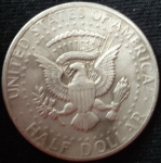 monedas de America - Estados Unidos -  1971 (Reverso)