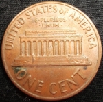 monedas de America - Estados Unidos -  1971 (Reverso)