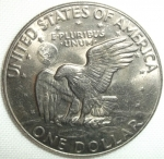 monedas de America - Estados Unidos -  1971 (Reverso)