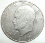 monedas de America - Estados Unidos -  1972 (Anverso)