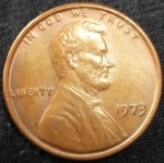 monedas de America - Estados Unidos -  1973 (Anverso)