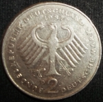monedas de Europa - Alemania -  1987 (Reverso)