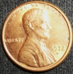 monedas de America - Estados Unidos -  1972 (Anverso)