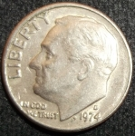 monedas de America - Estados Unidos -  1974 (Anverso)