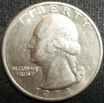 monedas de America - Estados Unidos -  1974 (Anverso)