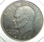 monedas de America - Estados Unidos -  1974 (Anverso)
