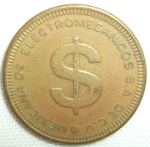 monedas de America - M�xico -  (Reverso) Token