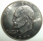 monedas de America - Estados Unidos -  1977 (Anverso)