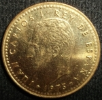 monedas de Europa - Espa�a -  1975 (Anverso)