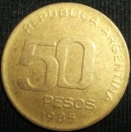 monedas de America - Argentina -  1985 (Reverso)