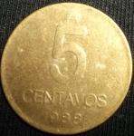monedas de America - Argentina -  1988 (Reverso)