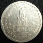 monedas de America - Argentina -  1989 (Anverso)