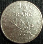 monedas de Europa - Francia -  1970 (Reverso)