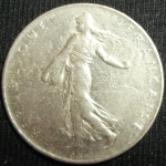 monedas de Europa - Francia -  1973 (Anverso)