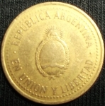 monedas de America - Argentina -  1992 (Anverso)