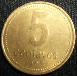 monedas de America - Argentina -  1992 (Reverso)