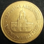 monedas de America - Argentina -  1992 (Anverso)