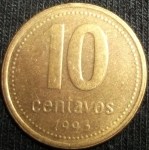 monedas de America - Argentina -  1993 (Reverso)