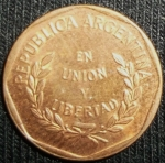 monedas de America - Argentina -  1997 (Anverso)