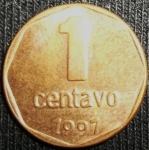 monedas de America - Argentina -  1997 (Reverso)