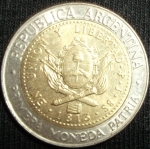 monedas de America - Argentina -  2007 (Reverso)