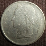 monedas de Europa - B�lgica -  1951 (Anverso)