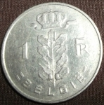 monedas de Europa - B�lgica -  1964 (Reverso)