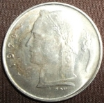 monedas de Europa - B�lgica -  1970 (Anverso)
