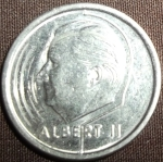 monedas de Europa - B�lgica -  1995 (Anverso)
