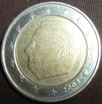 monedas de Europa - B�lgica -  2003 (Anverso)