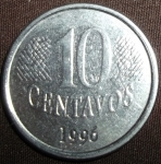 monedas de America - Brasil -  1996 (Reverso)