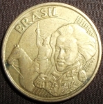 monedas de America - Brasil -  2000 (Anverso)