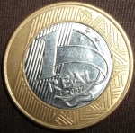 monedas de America - Brasil -  2007 (Reverso)