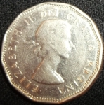 monedas de America - Canad� -  1961 (Anverso)