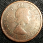 monedas de America - Canad� -  1962 (Anverso)