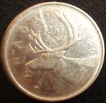 monedas de America - Canad� -  1969 (Reverso)