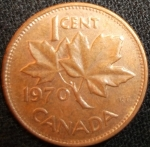 monedas de America - Canad� -  1970 (Reverso)