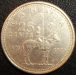 monedas de America - Canad� -  1973 (Reverso)