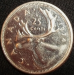 monedas de America - Canad� -  1974 (Reverso)